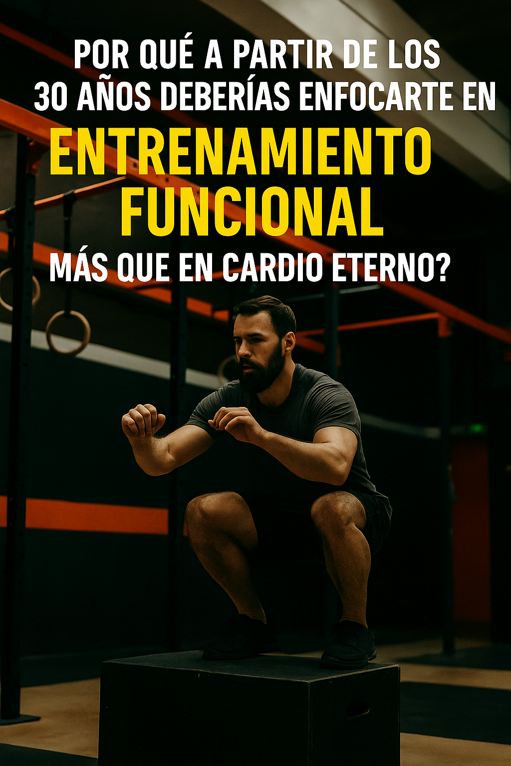 ¿Por qué a partir de los 30 años deberías enfocarte en entrenamiento funcional más que en cardio eterno?