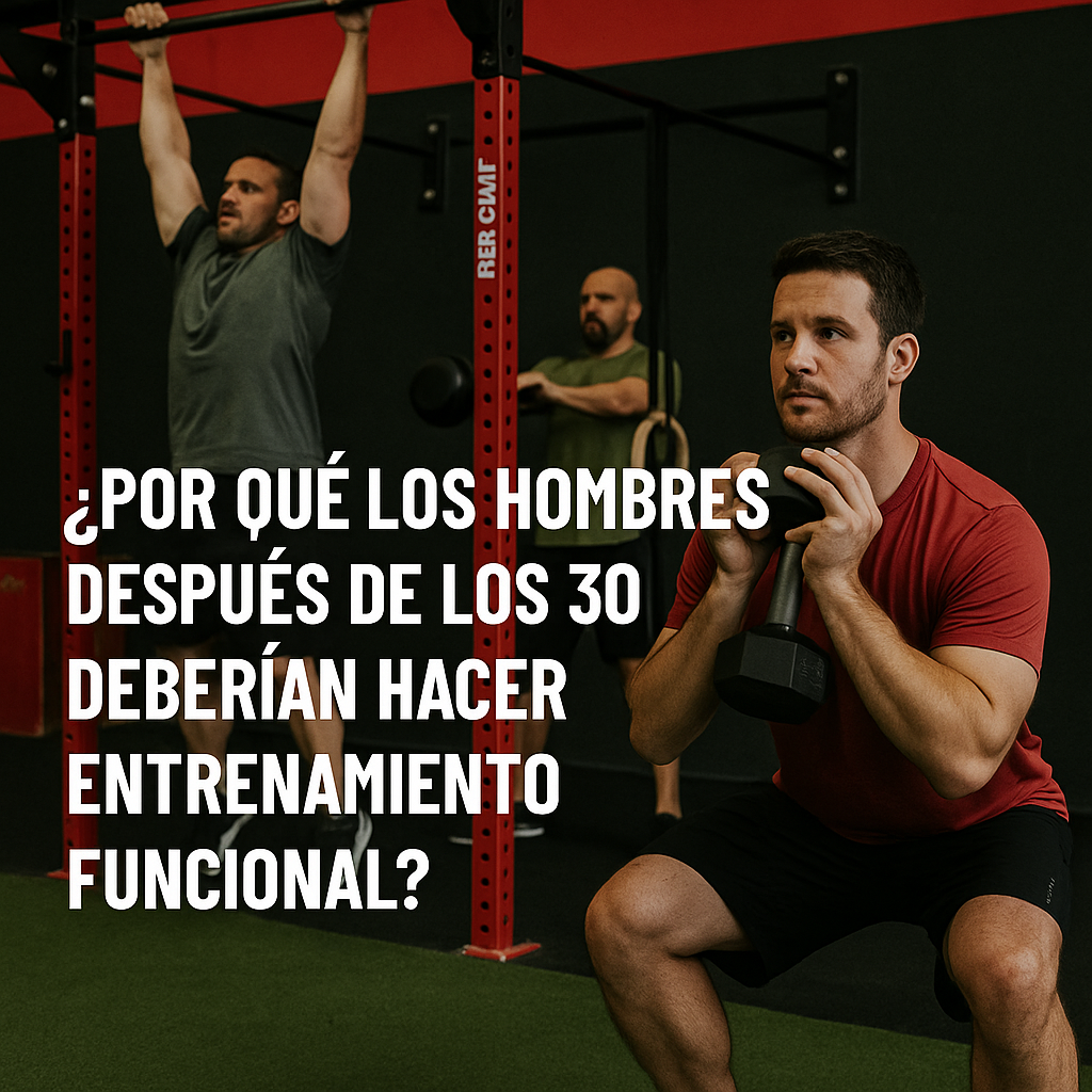 ¿Por qué los hombres después de los 30 deberían hacer entrenamiento funcional?