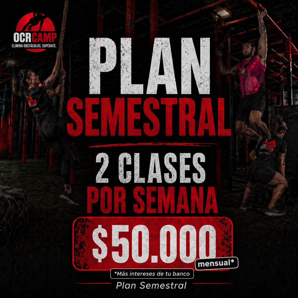 PLAN SEMESTRAL BÁSICO OCR (6 cuotas de $50mil)