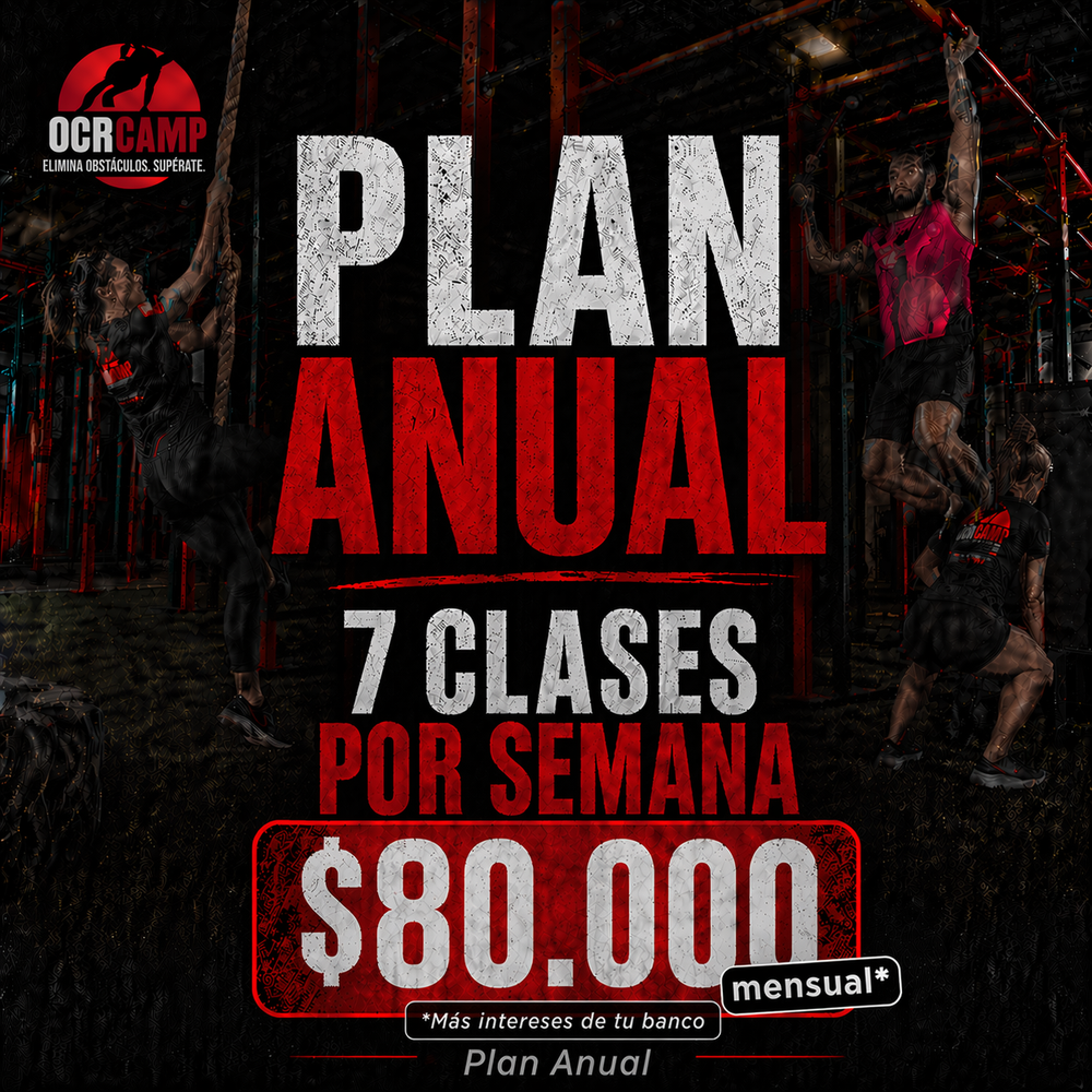 PLAN ANUAL FULL OCR (12 cuotas de 80mil)