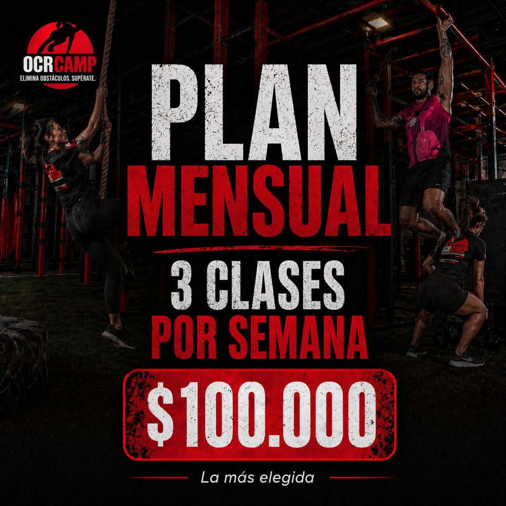 UN MES 3 CLASES POR SEMANA
