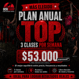PLAN ANUAL TOP OCR  (12 cuotas de $53mil)