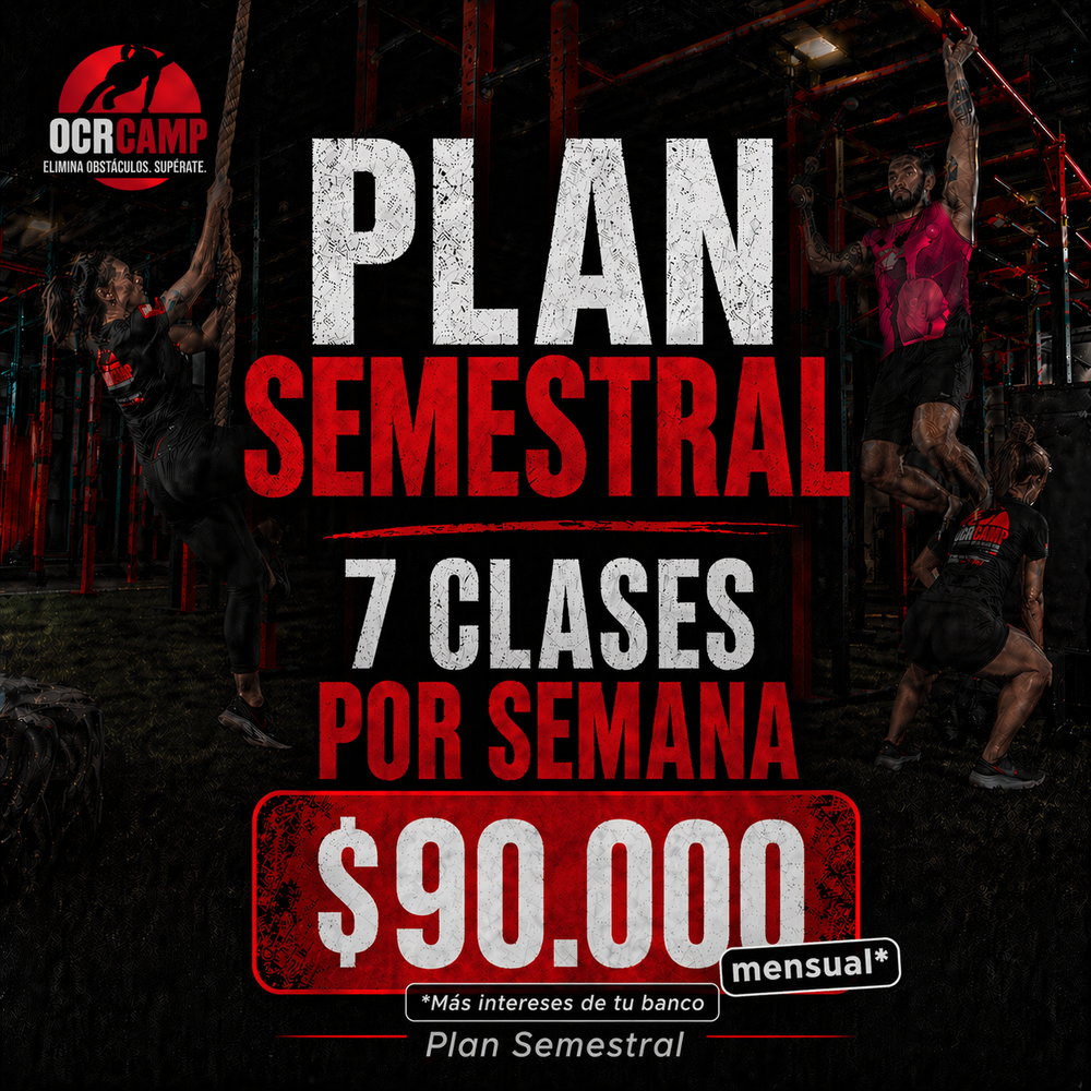 PLAN SEMESTRAL FULL OCR (6 cuotas de $90mil)