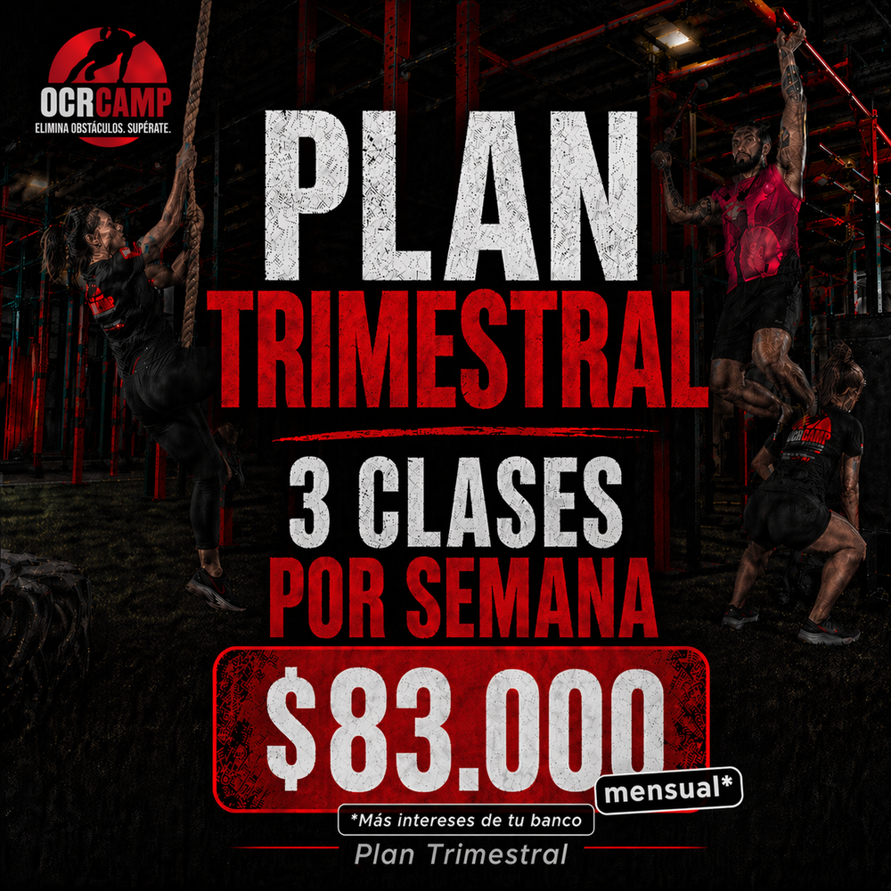 PLAN TRIMESTRAL TOP OCR (3 cuotas de 83mil)