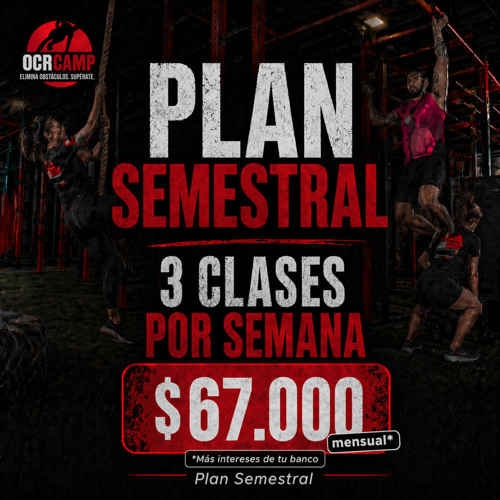 PLAN SEMESTRAL TOP OCR (6 cuotas de 67mil)